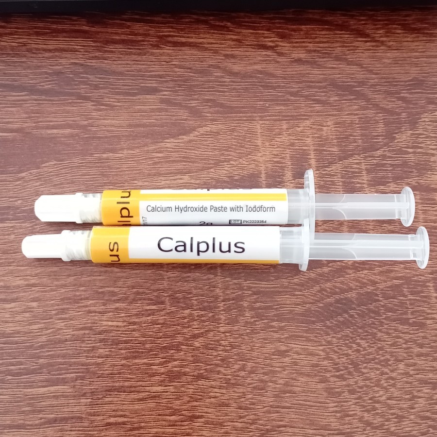 Calplus Calcium Hydroxide Paste With Iodoform