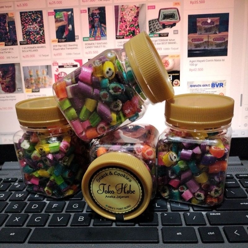 

PERMEN VIRAL STICK CANDY 150gram/stick candy premium dan halal