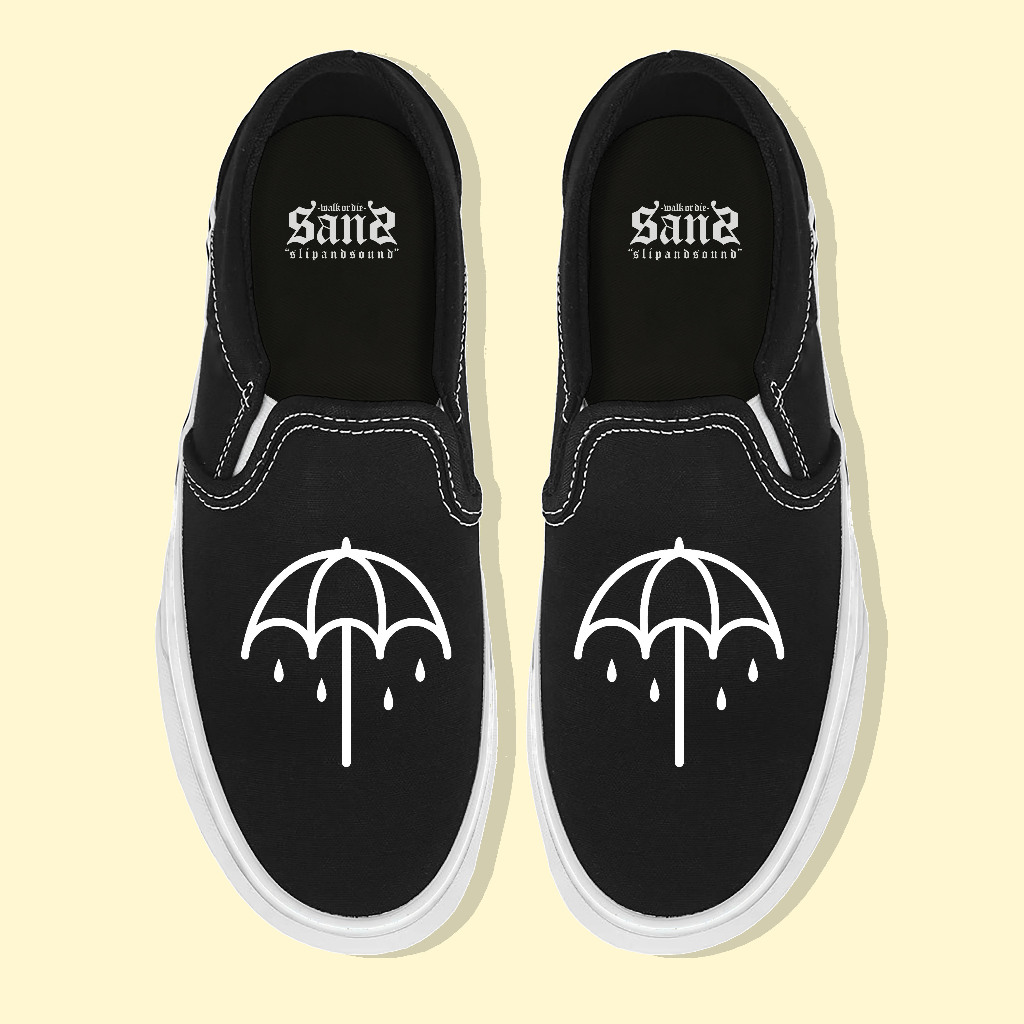 Sepatu slip on BMTH That's the spirit | Bring me the horizon | sepatu music | sepatu band | Bring me