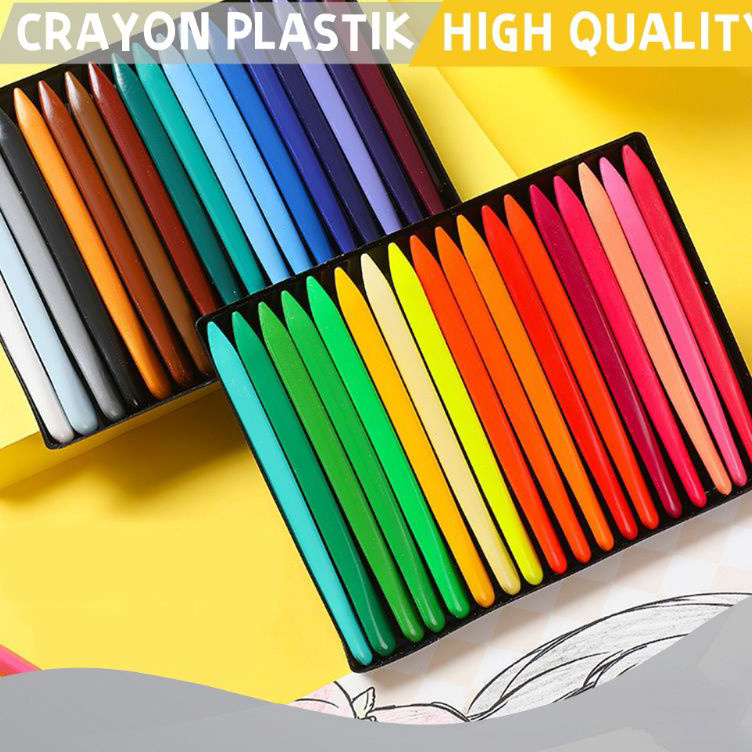

Ready CrayonLab Non Tocix Pensil Warna Crayon High Quality