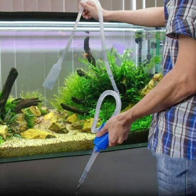 GROSIR ✅ Alat Penguras Air Aquarium Alat Penyedot Air Manual - Penyedot Aqua