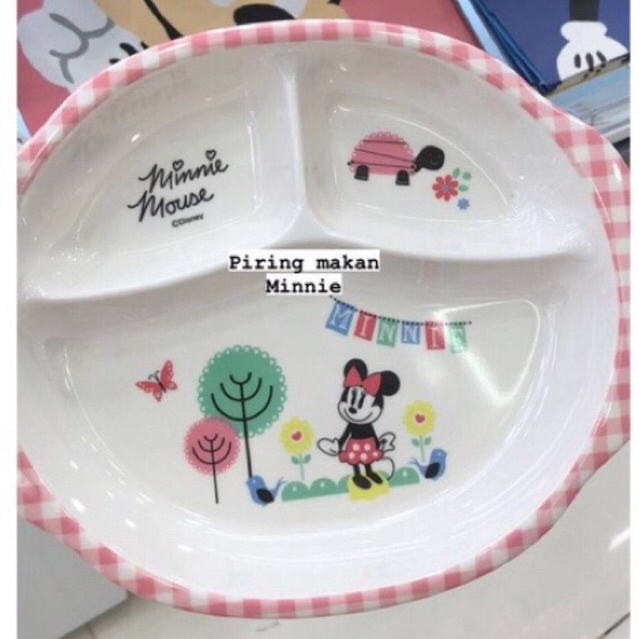 Piring Makan Anak Melamin Mangkok Melamine Tebal Piring Anak Import Karakter Lucu