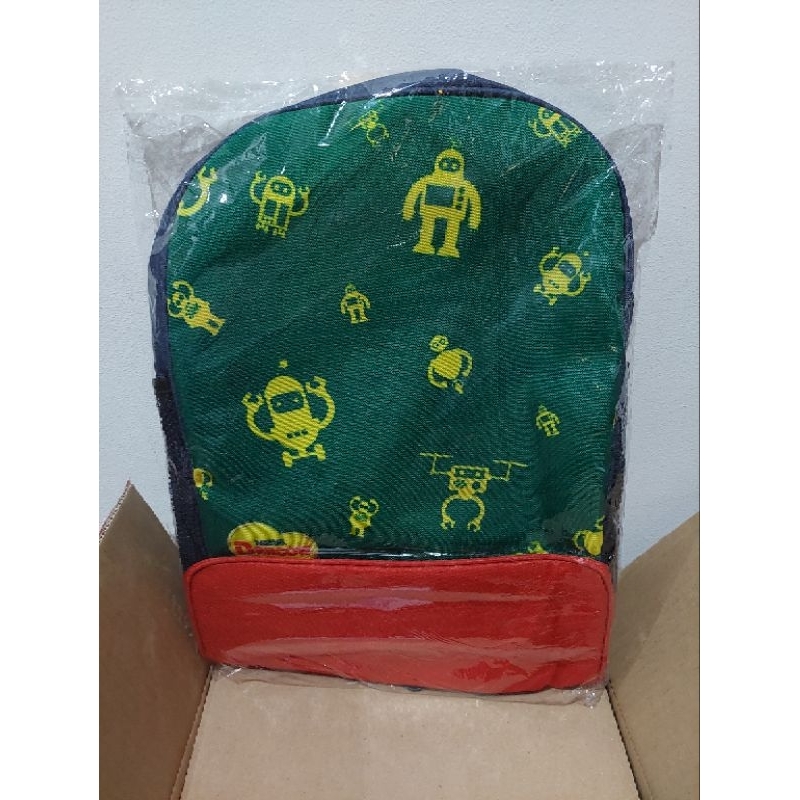 tas sekolah anak dancow warna hijau