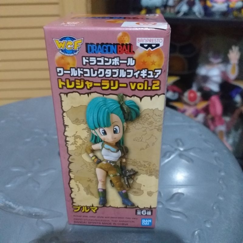 dragon ball figure wcf treasure rally bulma motocross  dragonball dwc wcf