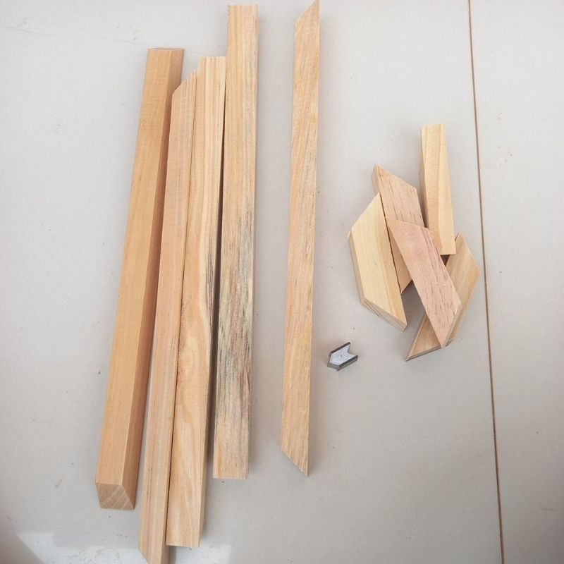 Spanram Kayu Batangan Costum Ukuran 30 x 100 / 30 x 80 / 30 x 60 / 60 x 80 Cm