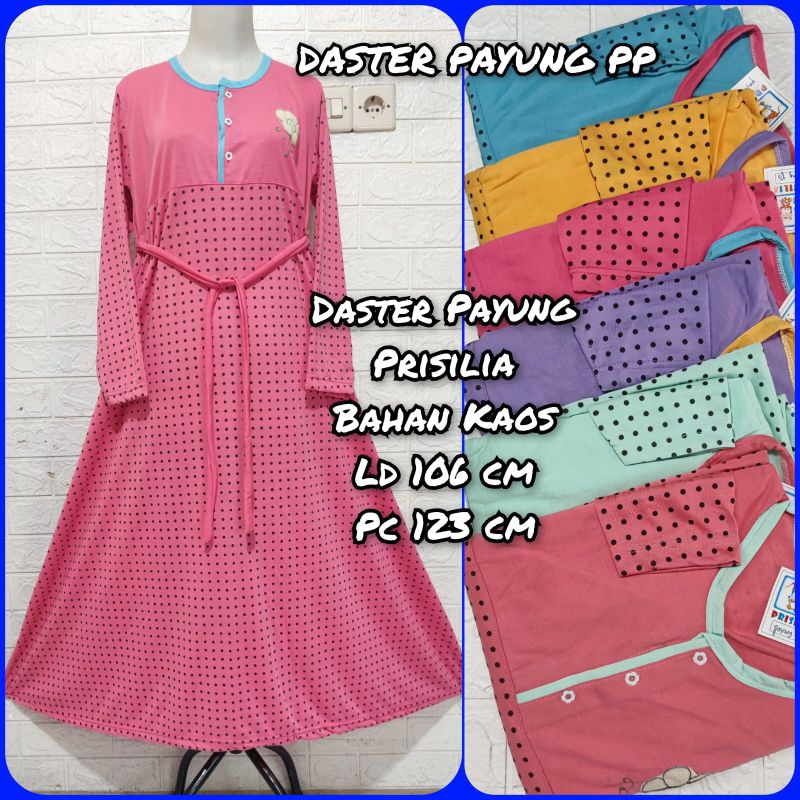 Daster Payung Panjang Lengan Panjang