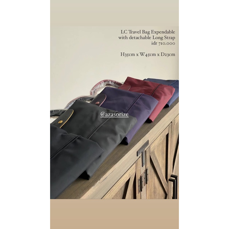 LC Travel Bag Expendable