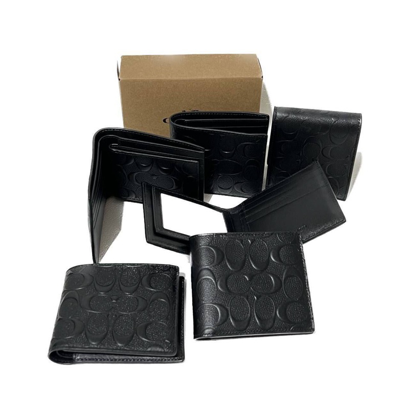 DOMPET LIPAT BRANDED PRIA ORIGINAL - COACH Men Bifold Wallet