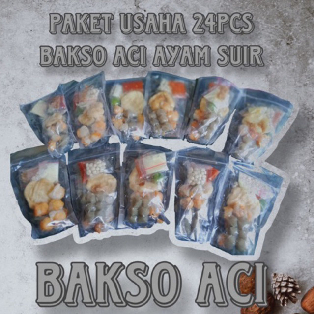 

Paket Bakso Aci 24pcs