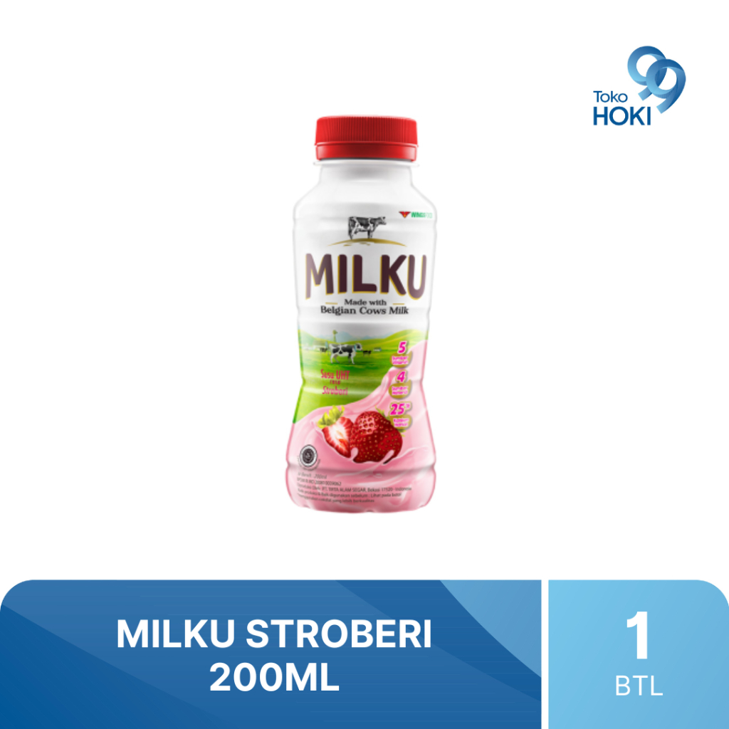 

MILKU STROBERI 200ML