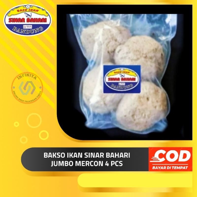 

Sinar bahari baso jumbo mercon 4 pcs
