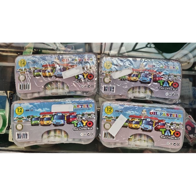 

CRAYON 12 WARNA OIL PASTEL / KRAYON