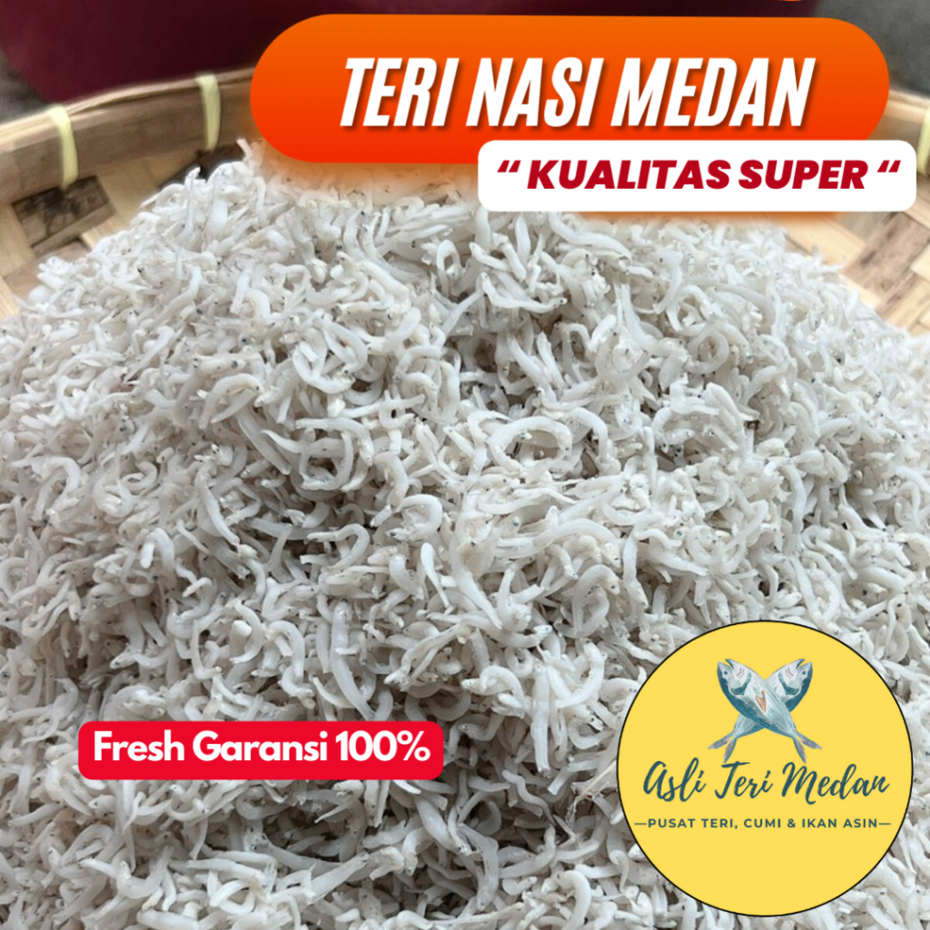 

Ikan Teri Nasi Medan Super / Teri Nasi Medan Super / Teri Nasi Medan 100gr 250gr 500gr