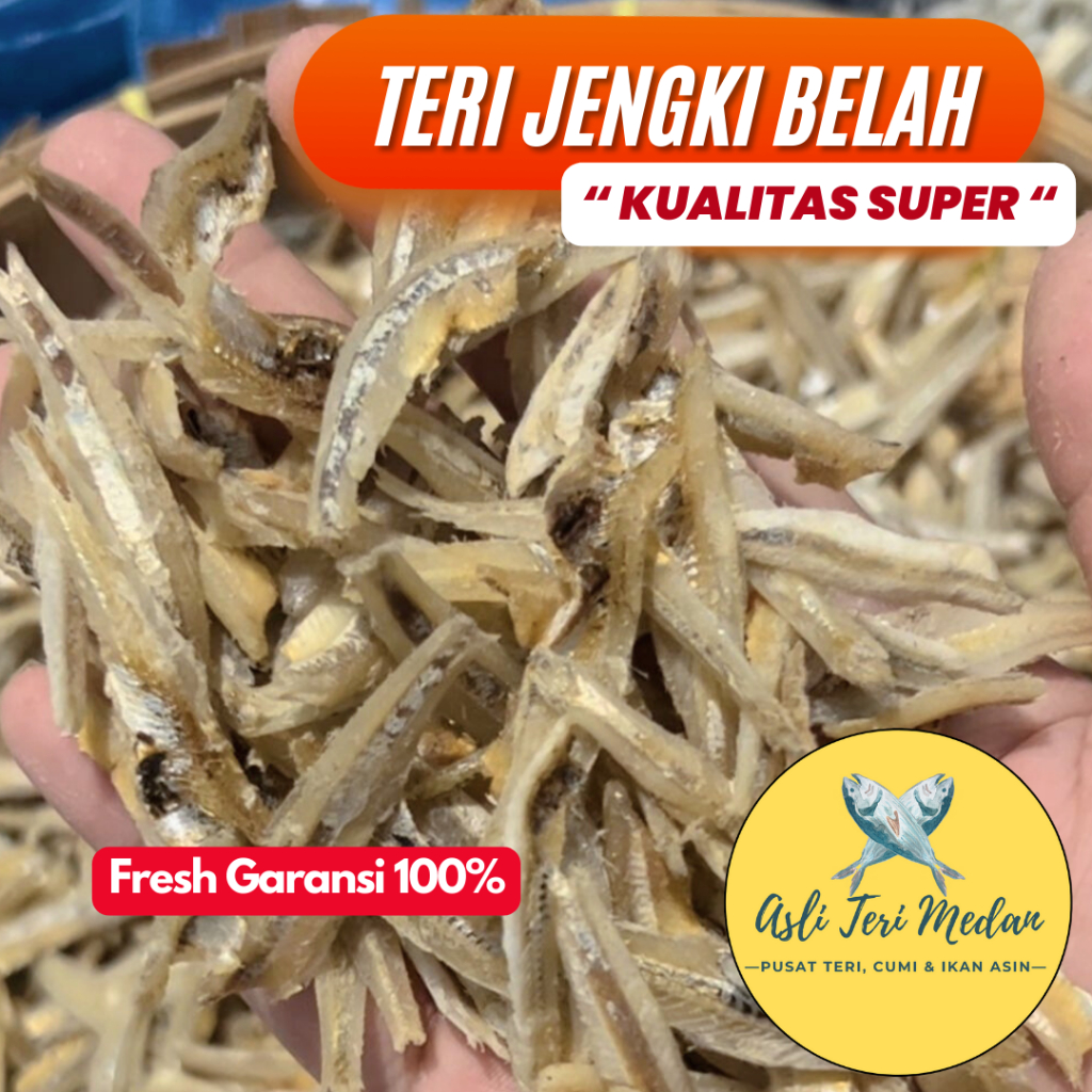 

Ikan Teri Jengki / Teri Kacang Kualitas SUPER 500gr 1kg