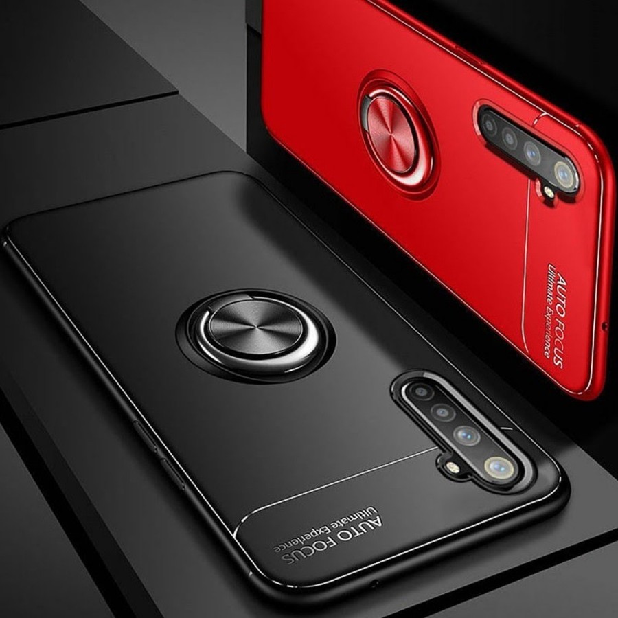 CASE Realme 6 / Realme 6 Pro / Realme Narzo AUTOFOCUS SLIM CARBON INVISIBLE RING BRACKET