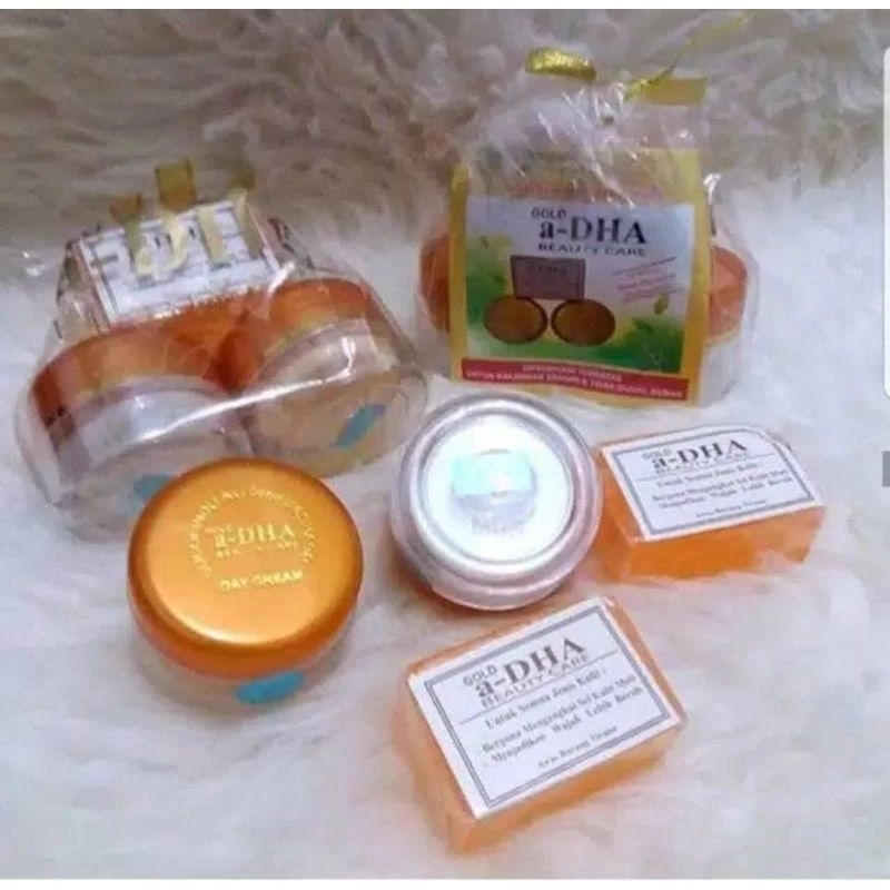 PAKET CREM A-DHA GOLD MDS ORIGINAL// A-DHA HIJAU //A-DHA PINK MDS ORIGINAL