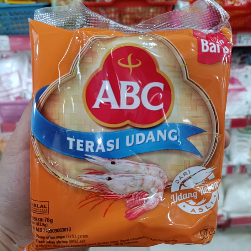 

Terasi ABC terasi udang @20sachet * 3.8g