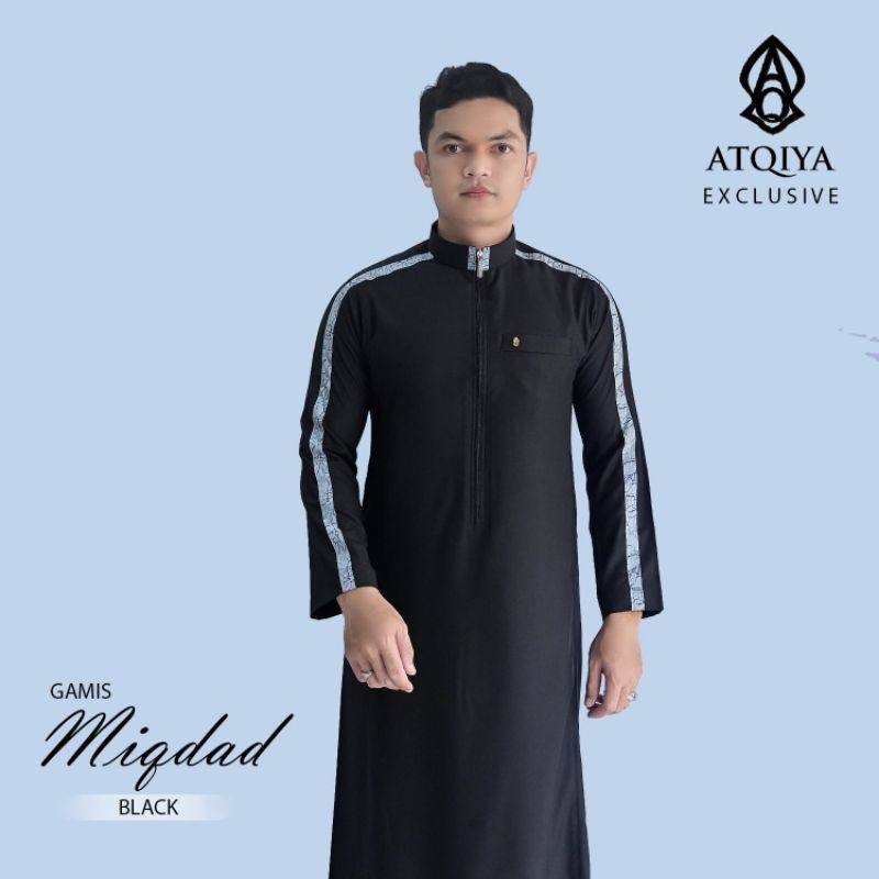 Gamis Atqia Migdad/ Jubah Pria Kren/Jubah Gamis Terlaris