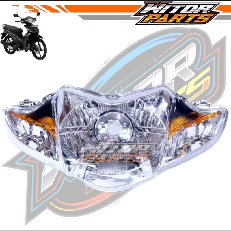 Lampu Depan Honda Revo Absolute Revo Fit / Reflektor Reflector Lampu Depan Honda Revo Absolute Revo 