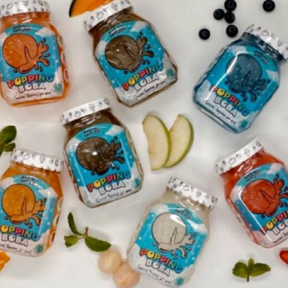 

MNZC3256 XG34448 Nata jelly popping poping Bobba boba bubble Babel pecah di mulut 500g