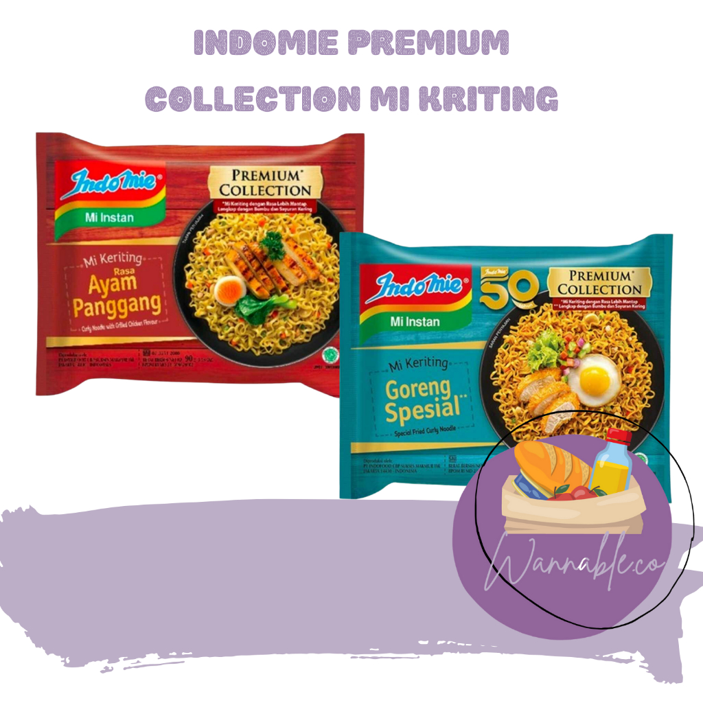 

INDOMIE PREMIUM MI KRITING GORENG SPECIAL DAN AYAM PANGGANG