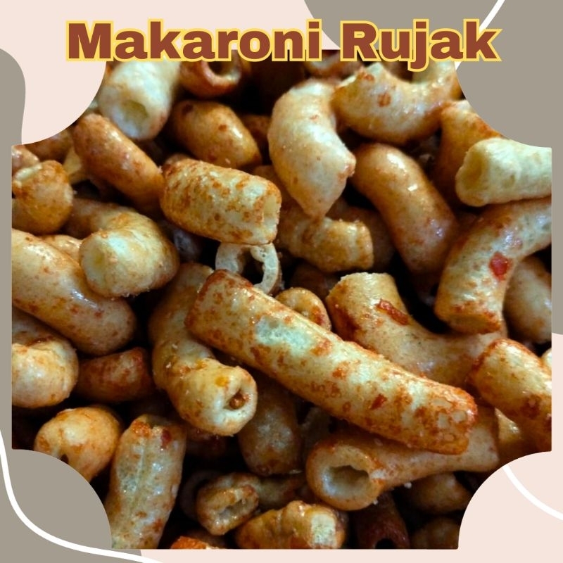 

makroni pedas rujak / makaroni rujak