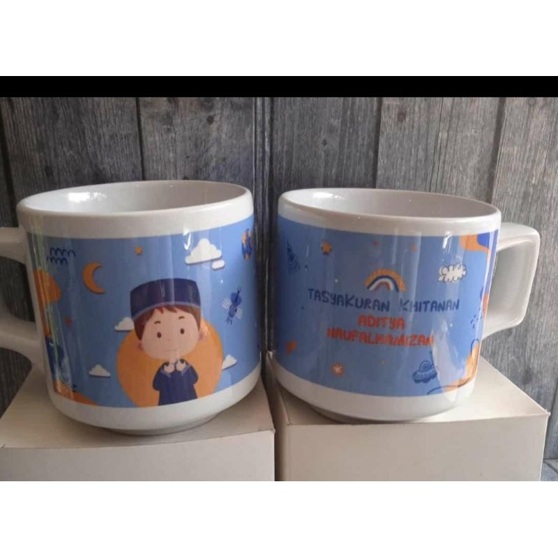 Souvenir Khitanan Gelas Murah / Mug Custom