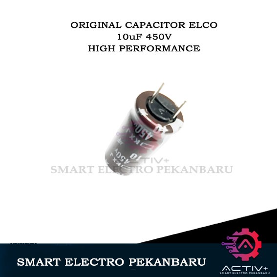 ORIGINAL CAPACITOR ELCO 10uF 450V KAPASITOR ELKO 10 uF 450 V Elco Capacitor Elko KapaCitor CAPASITOR