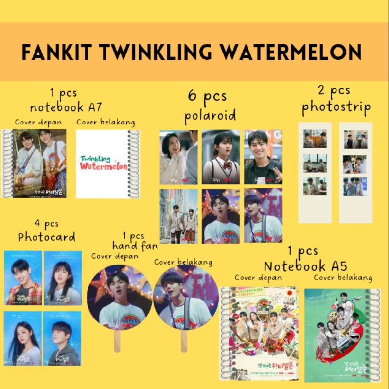 [MURAH ] FANKIT KDRAMA TWINKLING WATERMELON