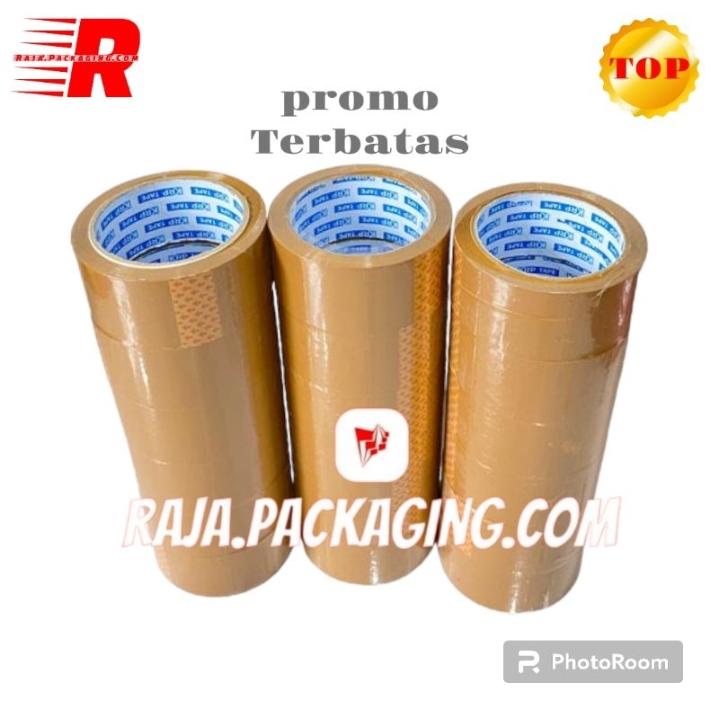 

Promo lakban coklat 1 slop isi . 6 pcs ukuran 45mm x 90 yard