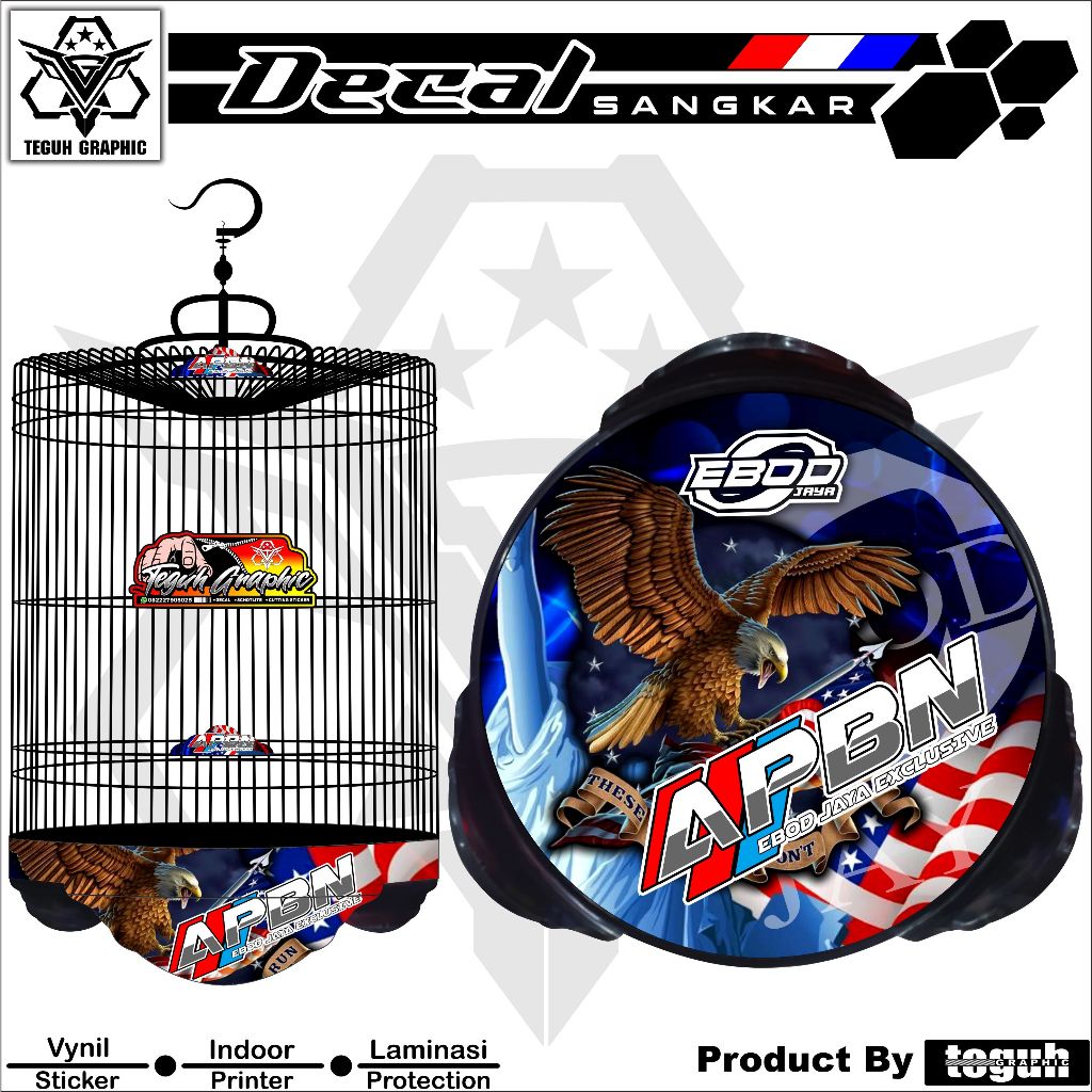 Decal Sangkar Murai APBN Ebod Jaya