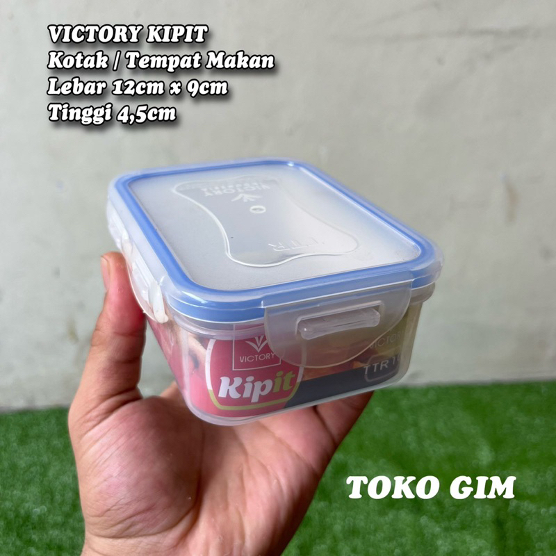 Kotak / Box Makan Kecil Serbaguna Victory Kipit