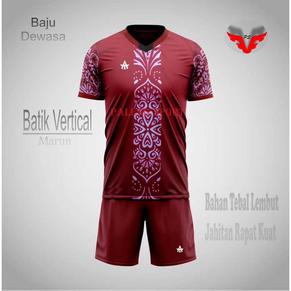 Paleng Sport Seragam Olahraga Futsal/Badminton/Jersey Dewasa/Kaos Bola/Jersey Bola/Kostum Bola/Baju 