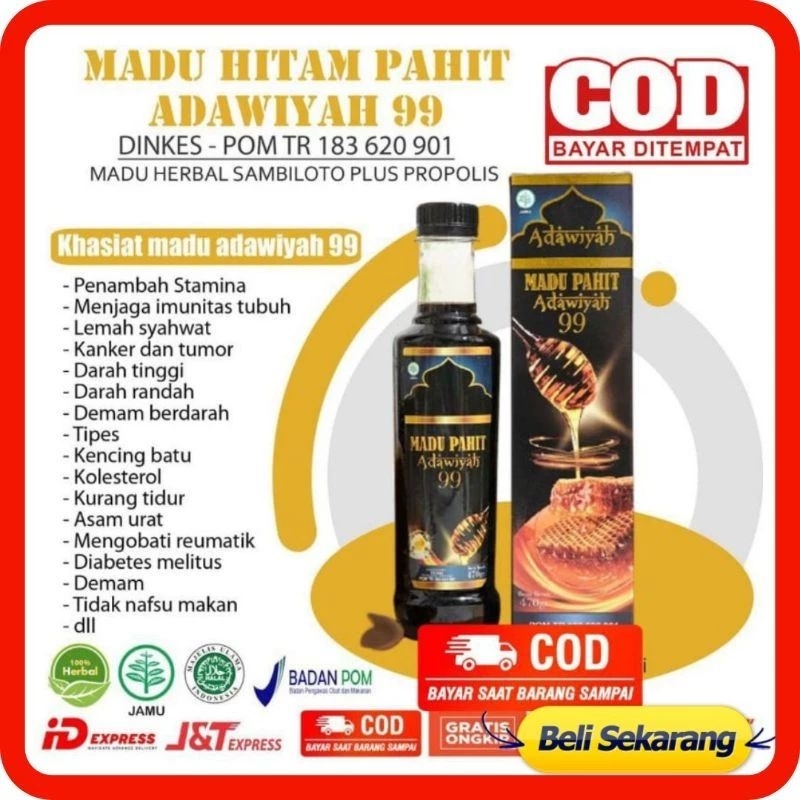 

MADU HITAM ADAWIYAH 99 MADU PAHIT MADU HERBAL ALAMI