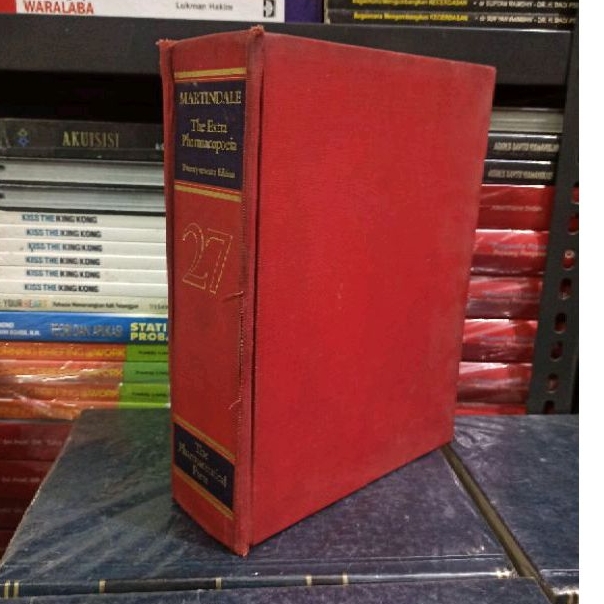 Buku Original MARTINDALE The Pharmacopoeia Twenty-seventh Edition Hard Cover Bekas