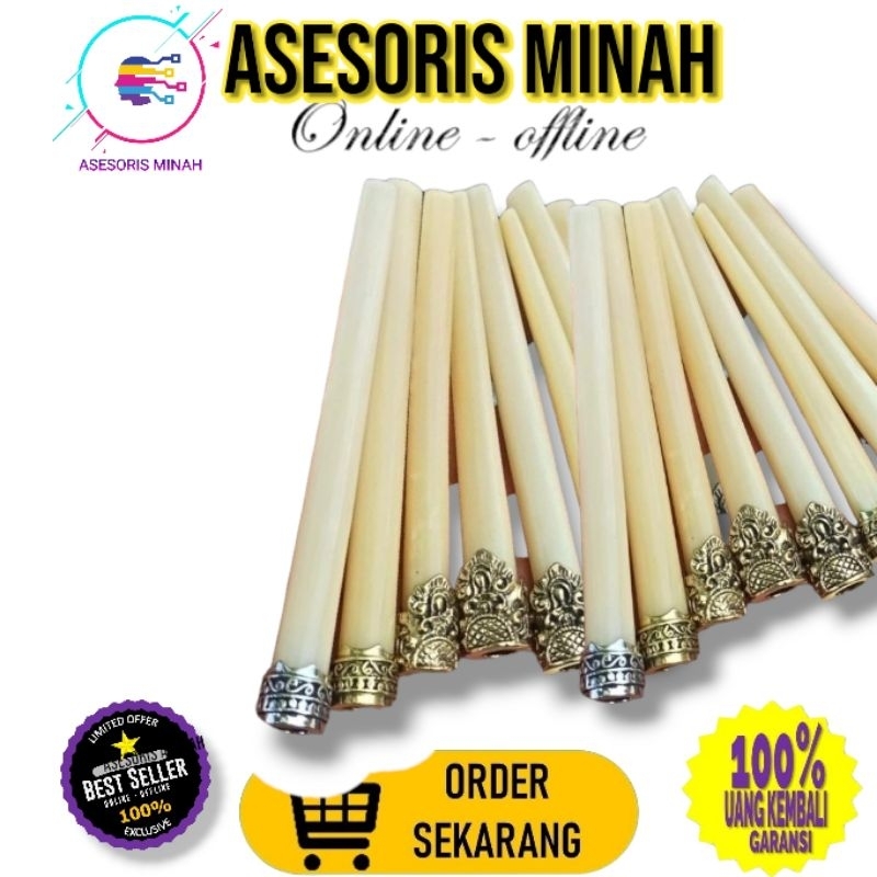 cangklong pipa once cangklong tulang sapi premium kombinasi ring kuningan pipa cangklong piparokok c