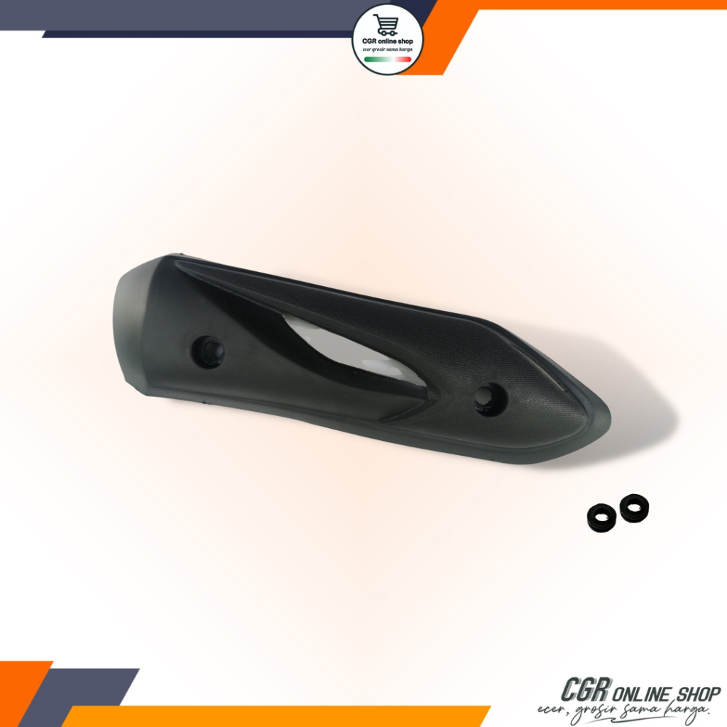 Cover Tutup Knalpot Beat Karbu Standar Variasi Tameng Knalpot Beat 2008 - 2012
