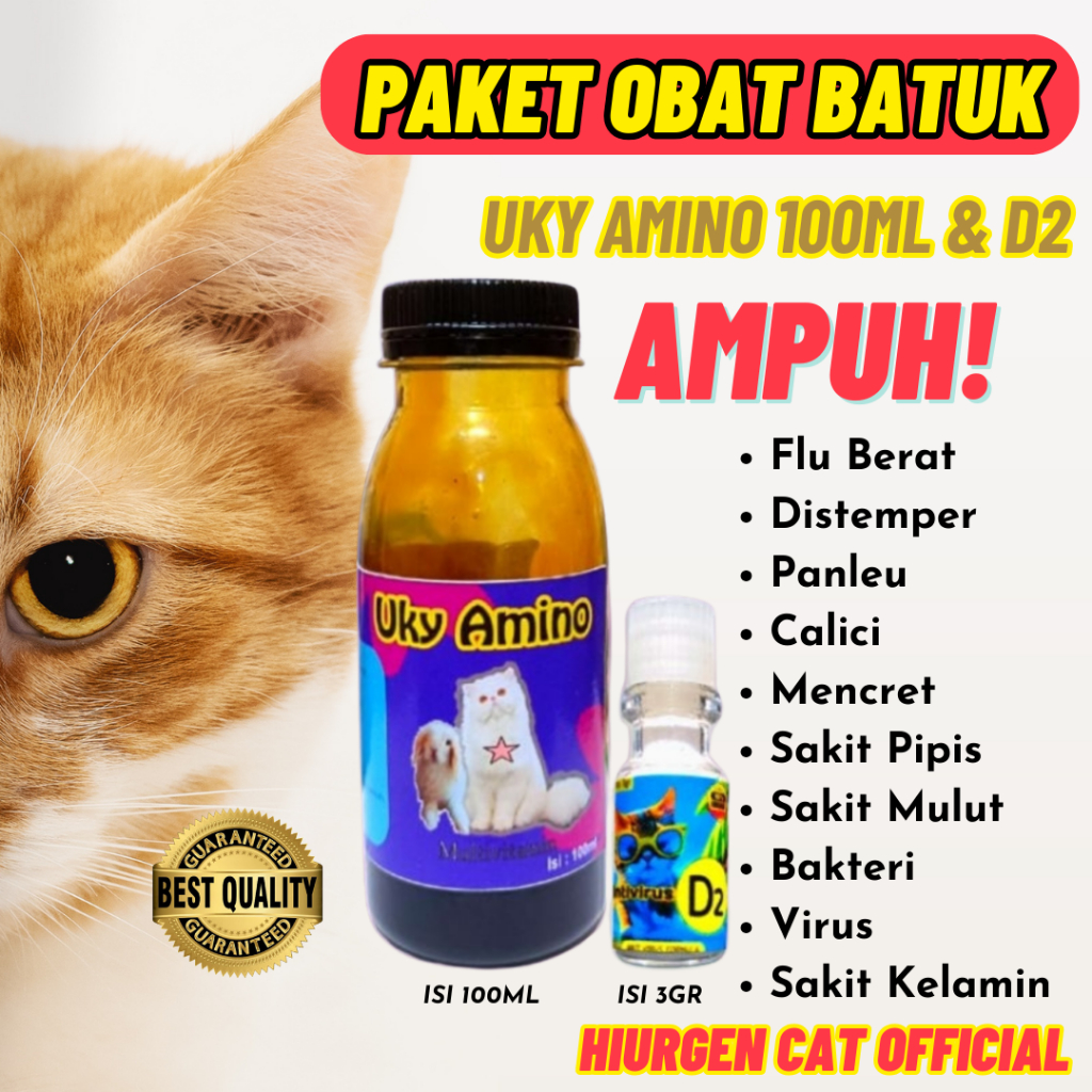 Obat Batuk Kucing Obat Flu Dan Batuk Kucing Obat Virus Kucing Vitamin Kucng Cat Food Makanan Kucing