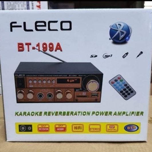 Amplifier Fleco BT-199A bluetooth amplifier - Amplifier 199A, Amplifier