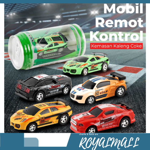 Remote Control RC Car Kemasan Kaleng Coke / Mainan Mobil Mobilan Remot Remote Control Kontrol Anak L