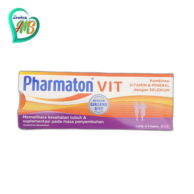 PHARMATON STRIP | PHARMATON & PHARMATON VIT | STRIP ISI 5 KAPSUL