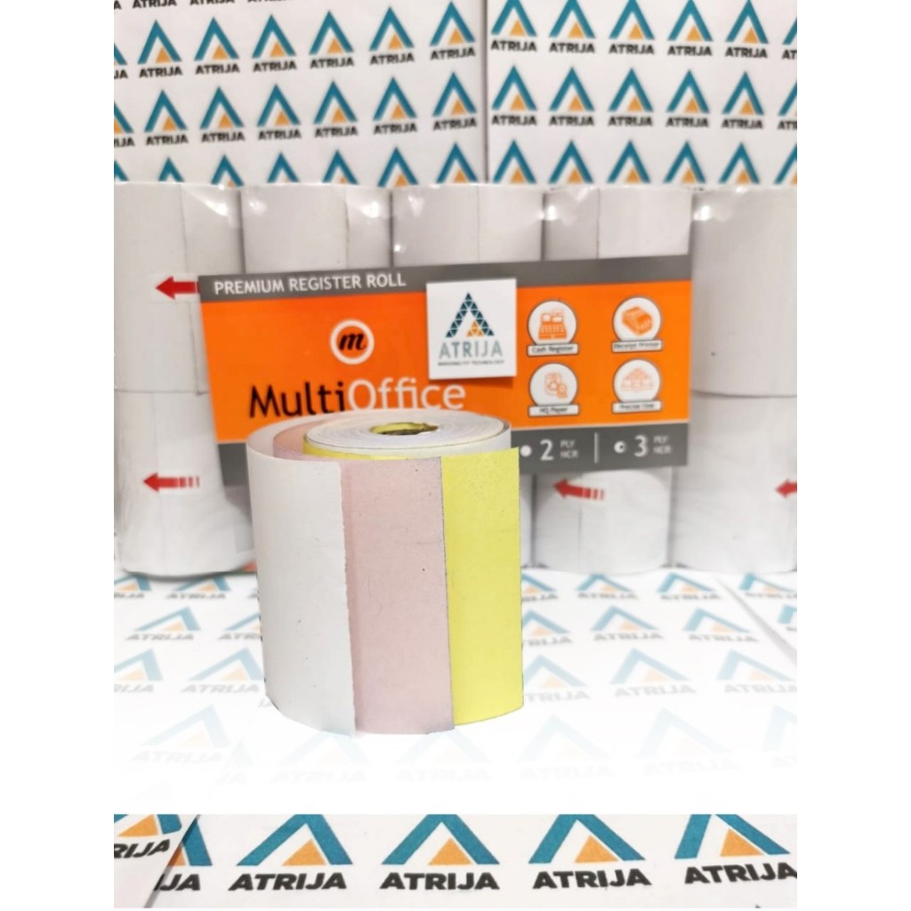 

TELLSTRUK MULTIOFFICE KERTAS STRUK KASIR NCR 75x60 mm 3 ply