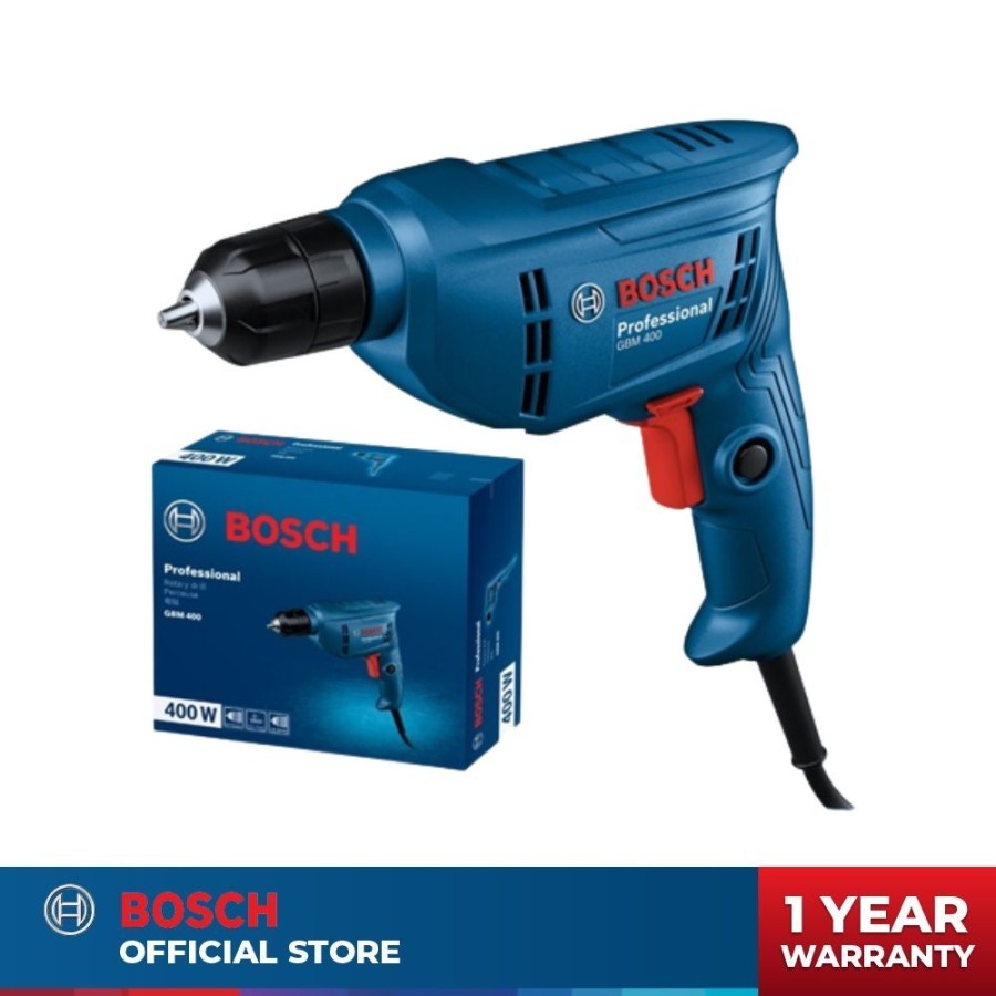 BOSCH GBM400 Profesional Mesin Bor 10mm - Electric Drill GBM 350