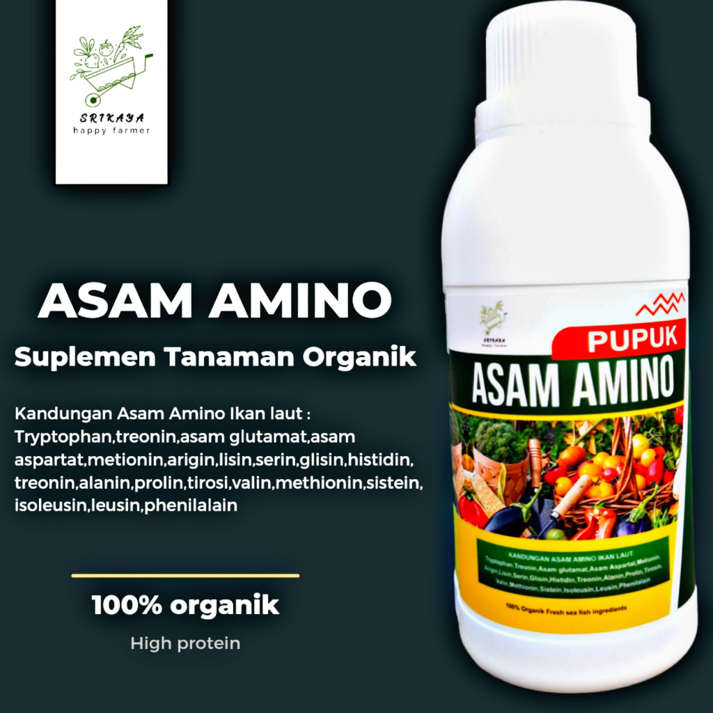 Asam amino,pupuk organik asam amino,biang asam amino murni,asam amino super premium,200 ml