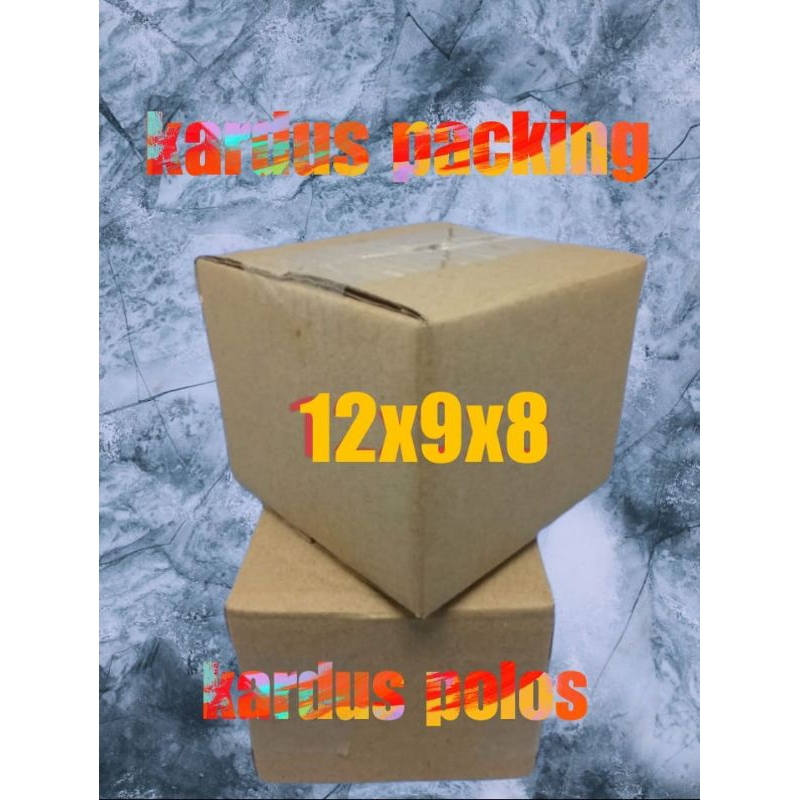 

kardus polos UK 12x9x8 kardus sedang kardus packing