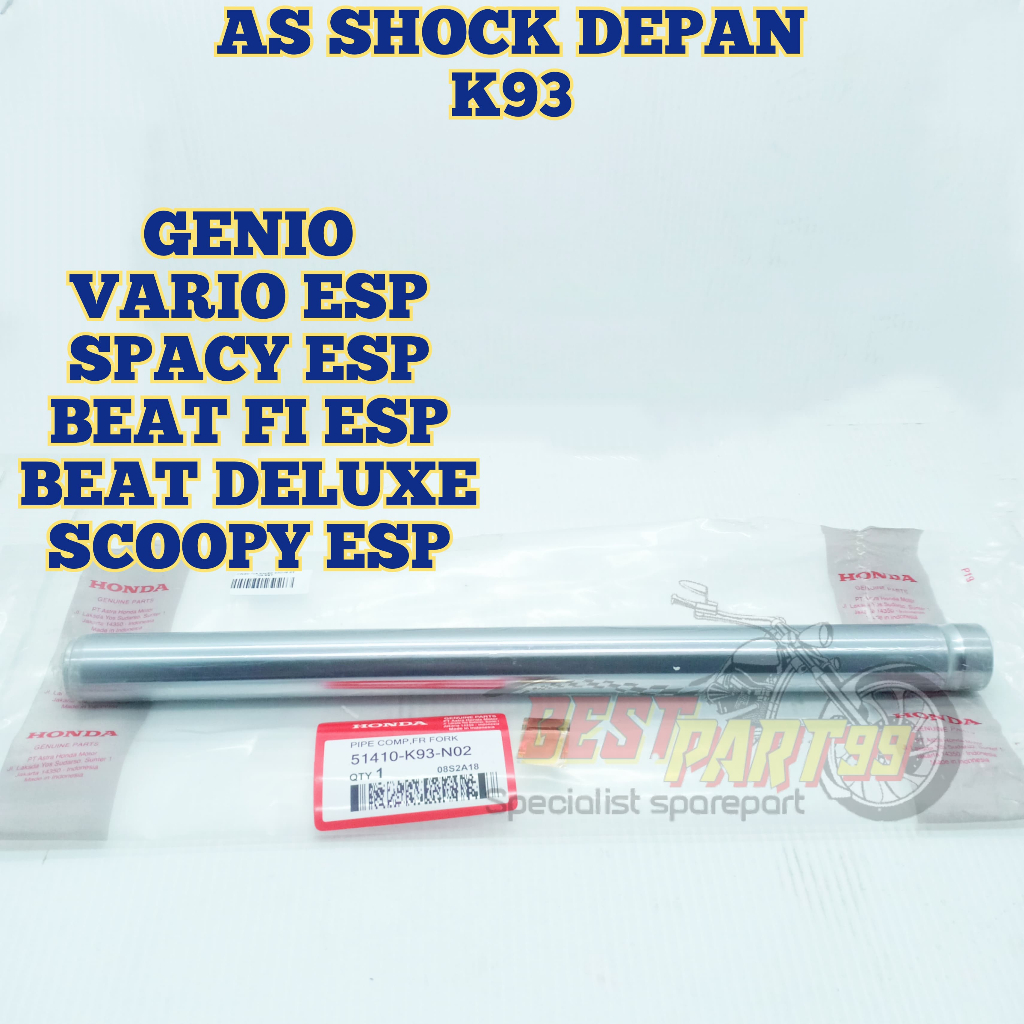 As shock depan Genio Vario ESP Spacy ESP Beat Fi ESP Beat Deluxe Scoopy ESP k93 ahm kualitas ori