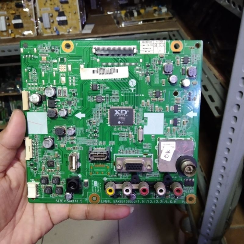 LG 22MA33A MAINBOARD LG 22M33A - MESIN TV - MOTHERBOARD - MOBO - MB TV LED LG 22M33A