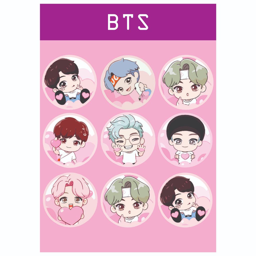 

Sticker - BTS - Sabak Kula