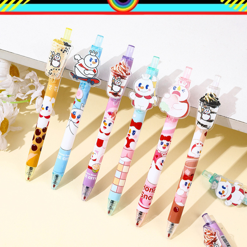 

PULPEN MIXUE MIKA LUCU | PEN MIXUE | PULPEN MIXUE TINTA HITAM GEL 0.5MM | LUCU | @banyak
