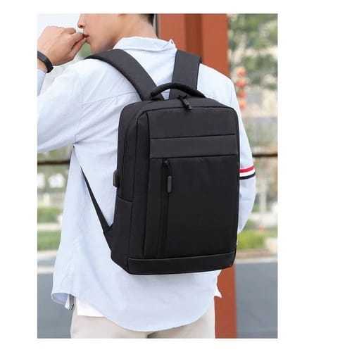 BACKPACK Tas Ransel Laptop Waterproof Good Qualty  USB Port Chagrer